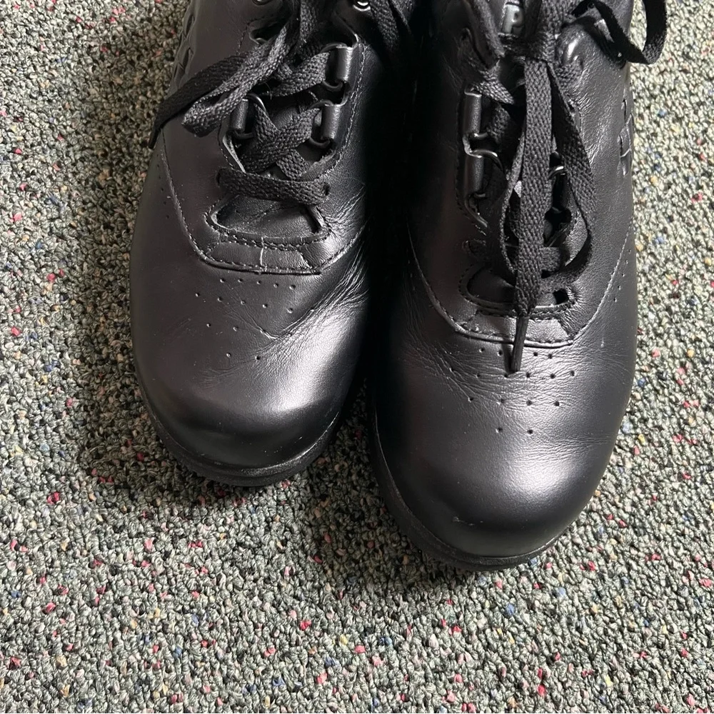 PROPET Black Vista Lace-Up Walker W3910 Oxford Leather Comfort Shoes Sz 8 XX(4E) - Picture 11 of 16